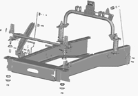 Складові та кріплення кабіни