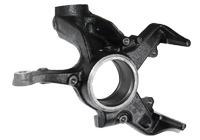 Поворотні кулаки та їх комплектуючі