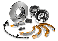 Ремкомплекти та елементи гальмівної системи